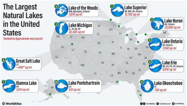 Where is the largest man made lake?
