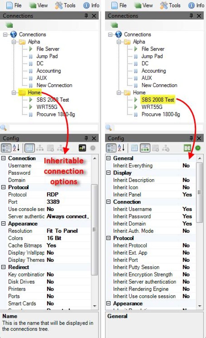 Where is the mremote config file?