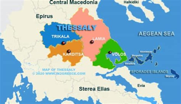 Where is thessaly in ancient greece?