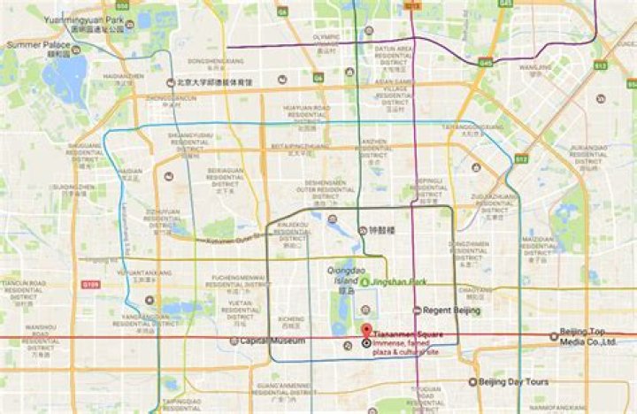Where is tiananmen square located?