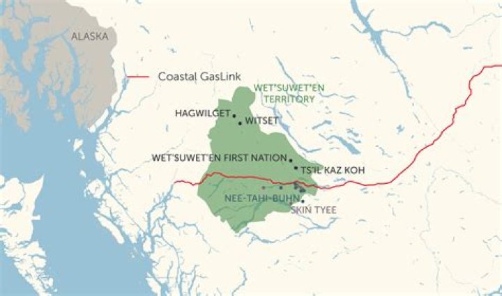 Where is wet'suwet'en land?