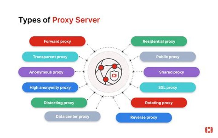 Where proxy server is located?