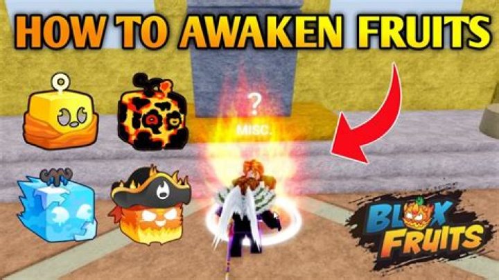 Where to awaken fruits in blox fruits?