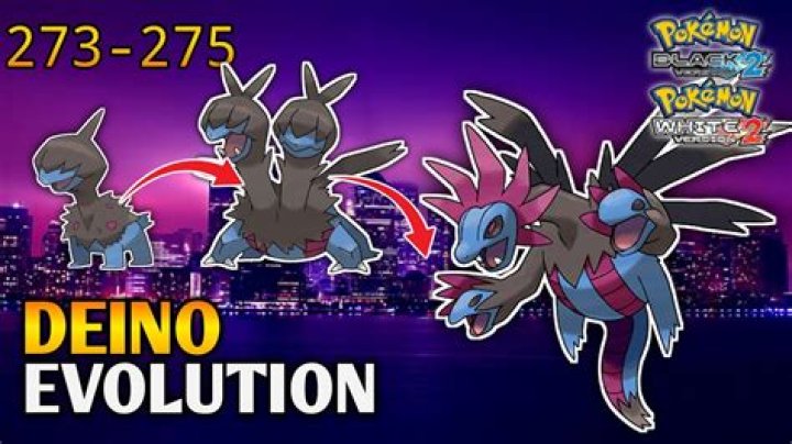Where to find deino in pokemon black?
