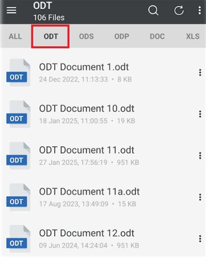 Where to open odt files?