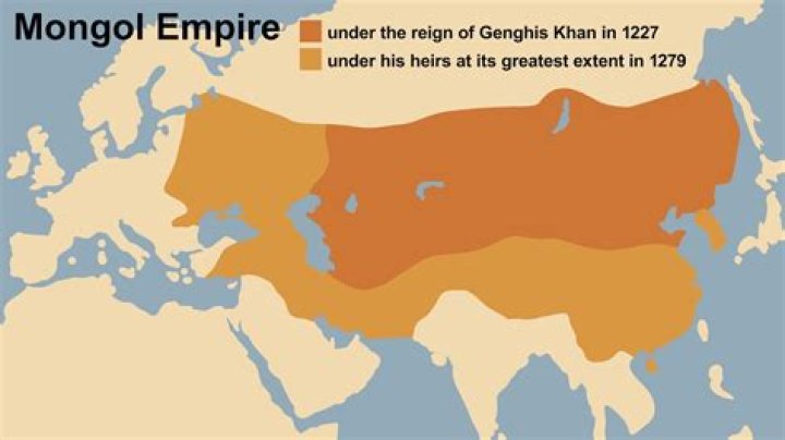 Where was genghis khan's empire?