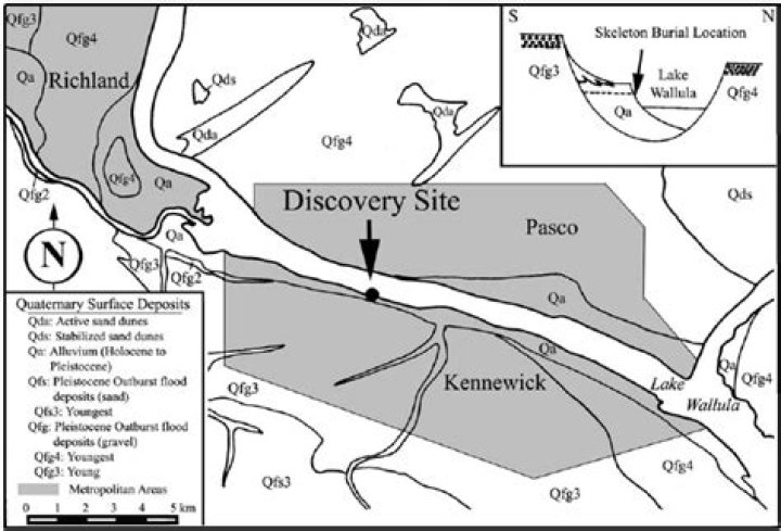 Where was kennewick man found?