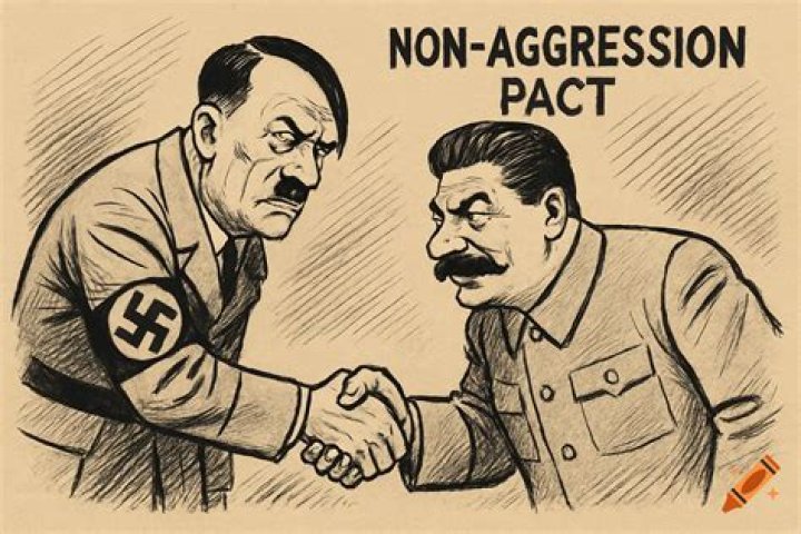 Where was the non aggression pact signed?