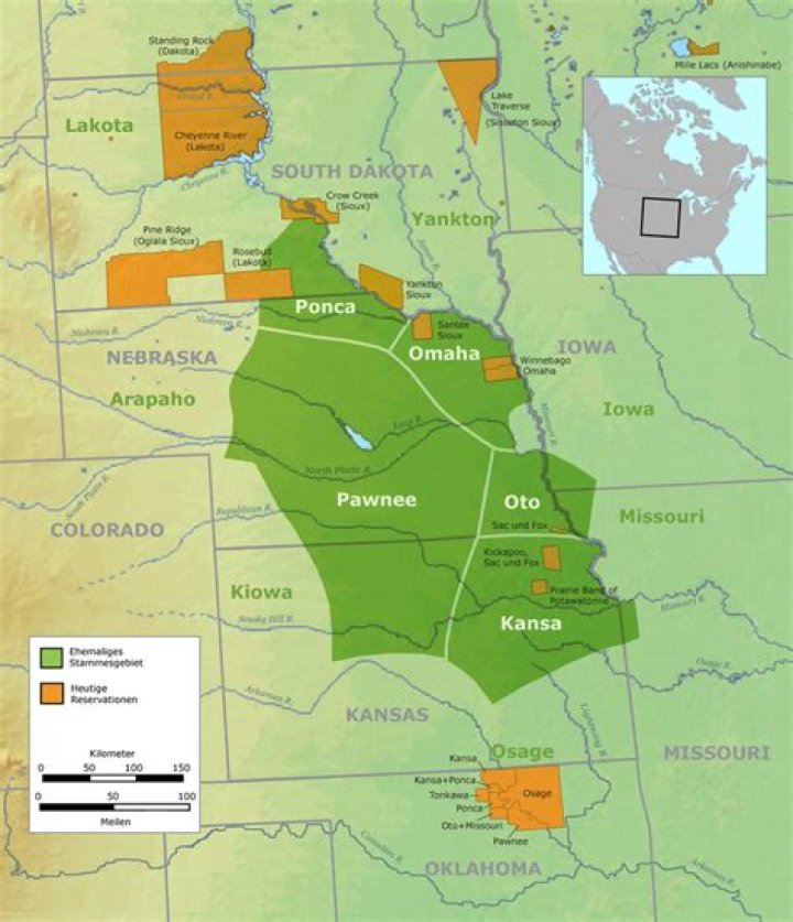 Where were the kiowa tribe located?
