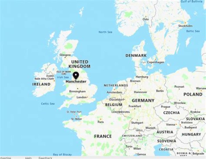 Where's manchester in the uk?