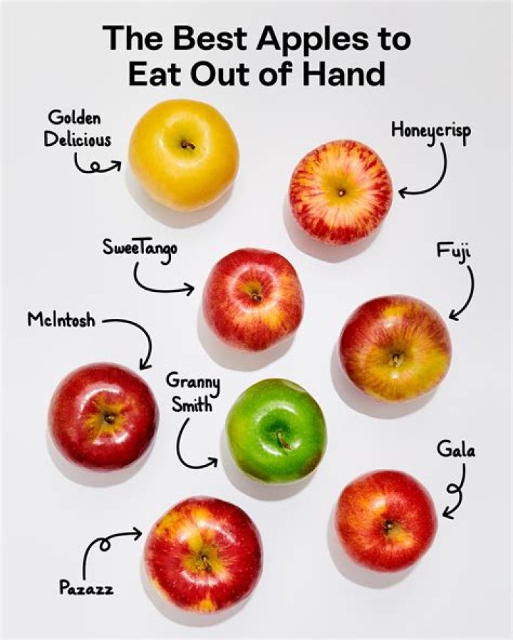 Which apples are the least mealy?