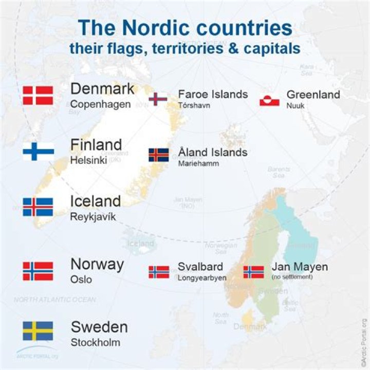 Which are the viking countries?