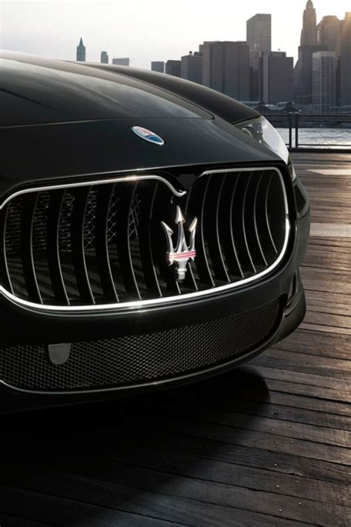 Which car has trishul logo?