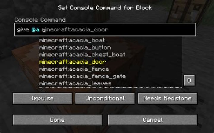 Which command allows nesting of tasks?