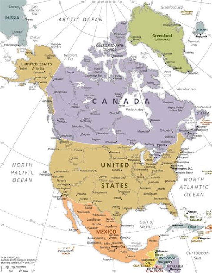 Which countries sought control of north america?