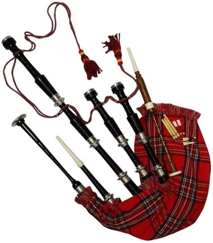 Which country are bagpipes associated with?