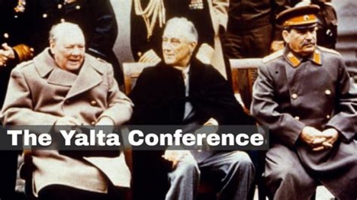 Which describes the purpose of the yalta conference?