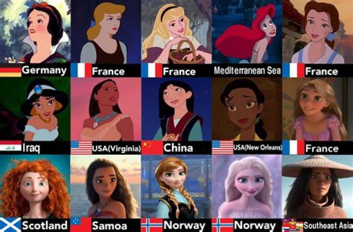 Which disney princess is giselle?