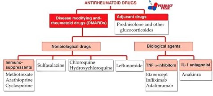 Which drug classes are considered antirheumatic?