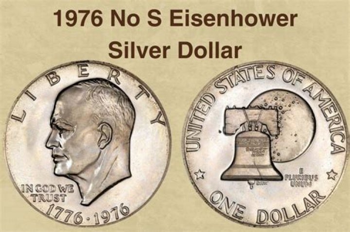 Which eisenhower dollars have silver?