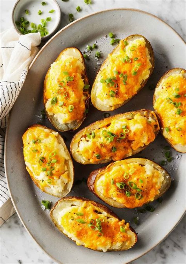 Which enzymes are likely to act on the baked potatoes?