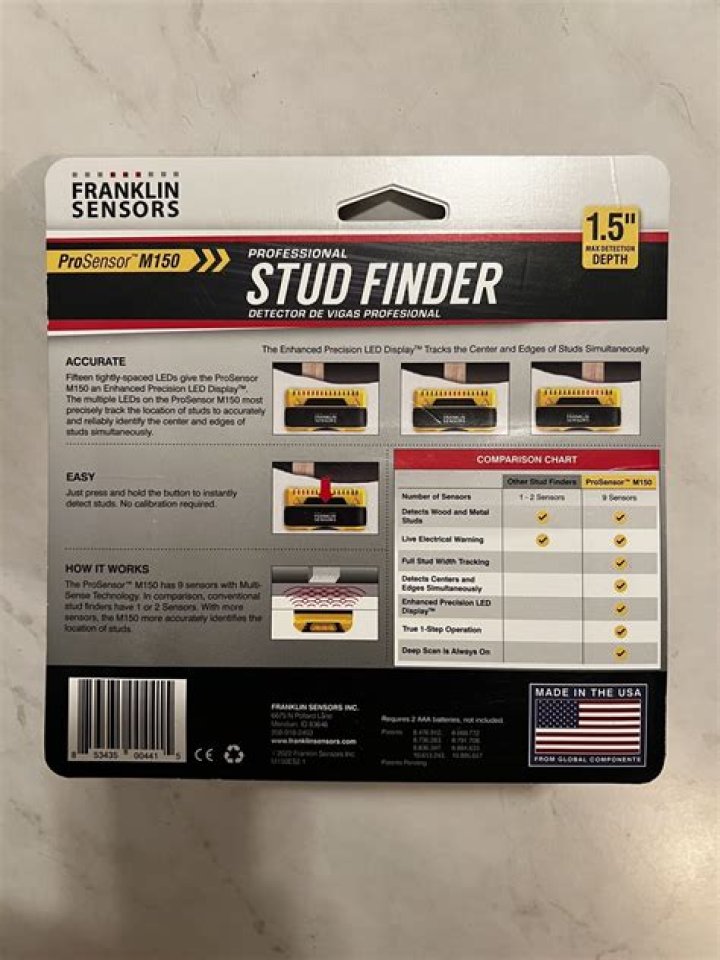 Which franklin stud finder is the best?