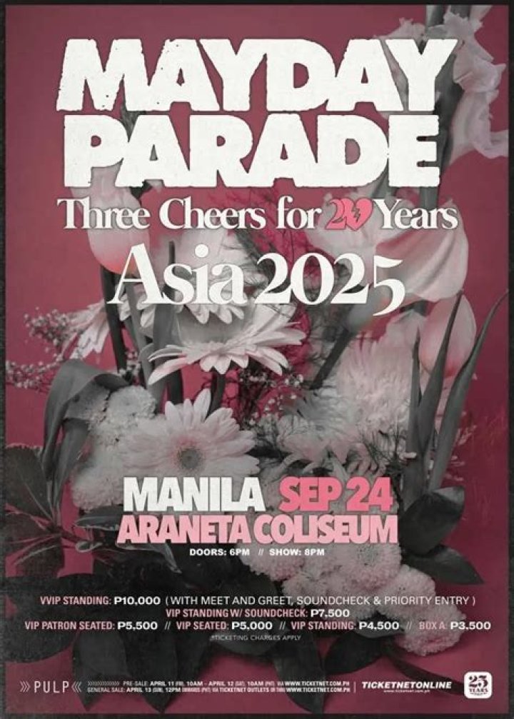Which genre is mayday parade?