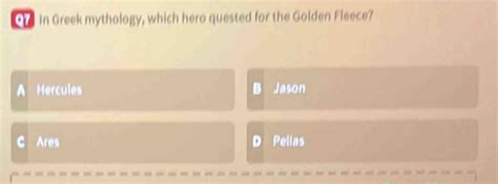 Which hero quested for the golden fleece?