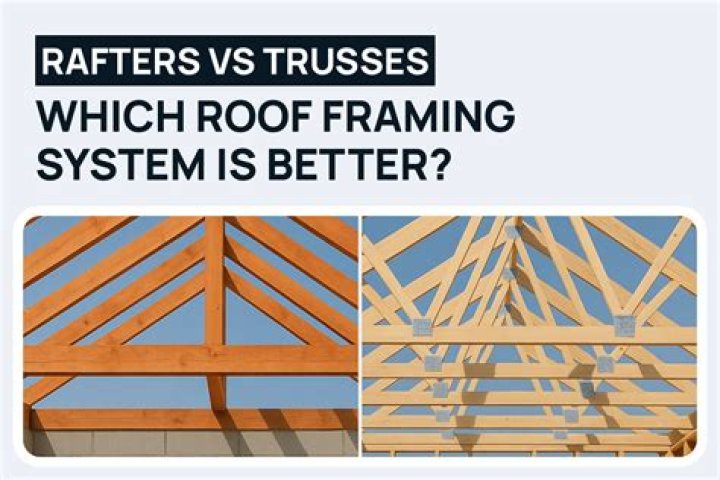 Which is stronger trusses or rafters?