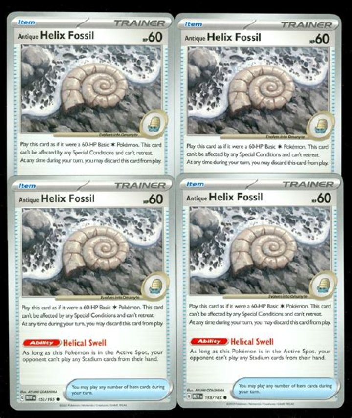 Which is the helix fossil?