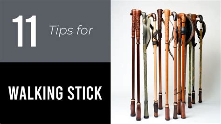 Which leg to use a walking stick?
