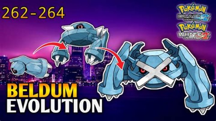 Which level beldum evolve?