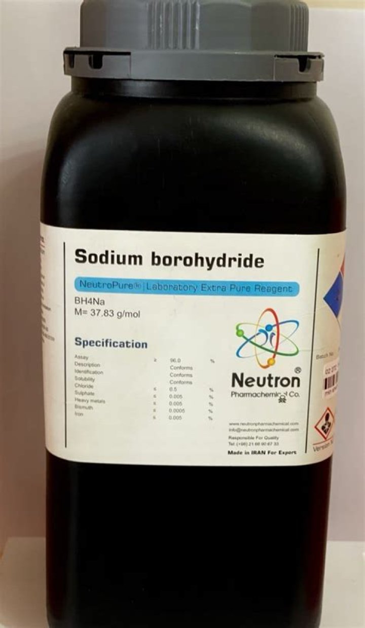 Which of the following is reduced by sodium borohydride?