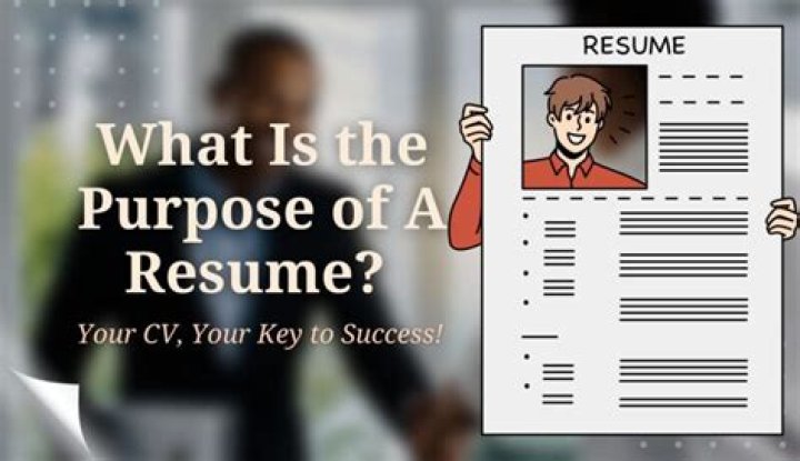 Which of the following is the major purpose of a resume?