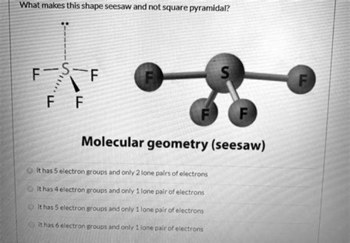 Which of the following molecule is seesaw shaped?