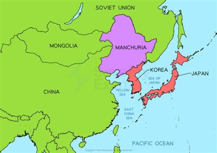 Which of the following regions was formerly called manchuria?