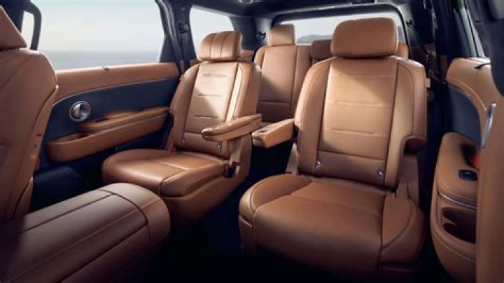 Which palisade has leather seats?