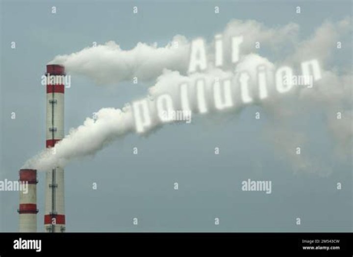 Which pollutes the air?
