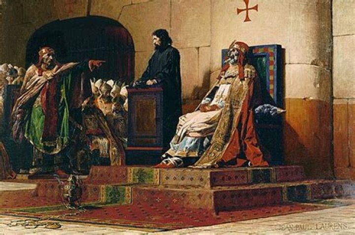 Which pope was exhumed and tried?