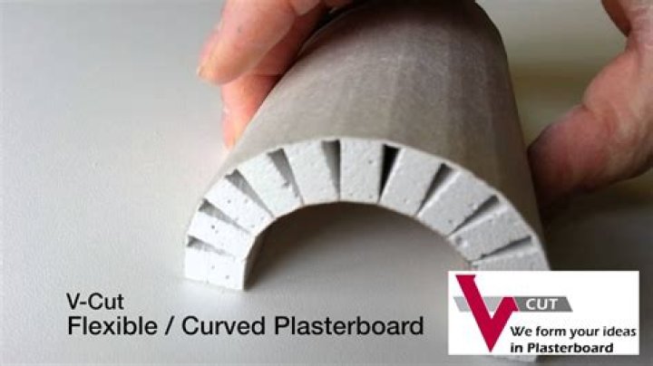 Which side of plasterboard do you cut?