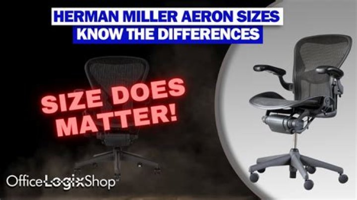 Which size herman miller aeron to get?
