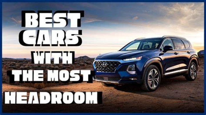 Which suv has the best headroom?