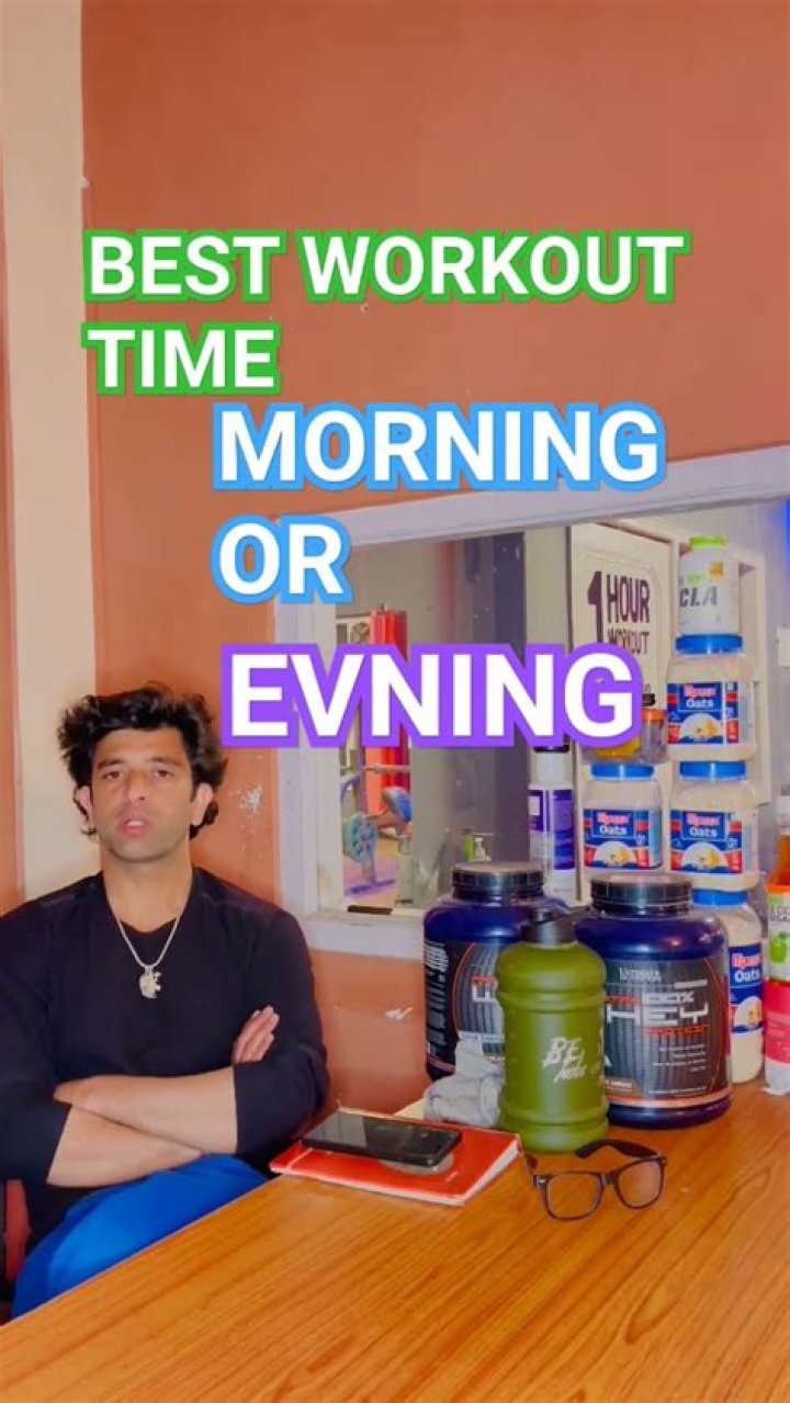 Which time is best for workout?
