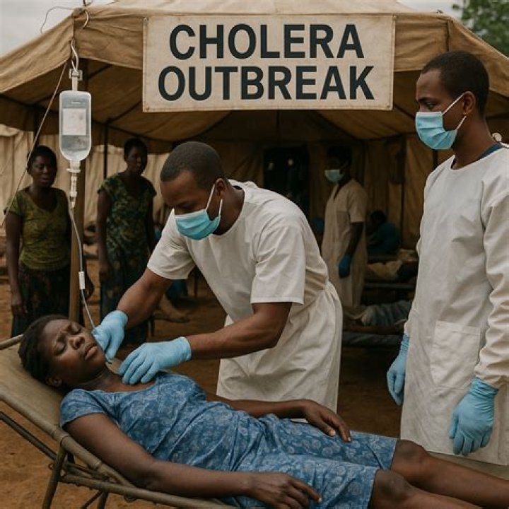 Which year cholera outbreak?
