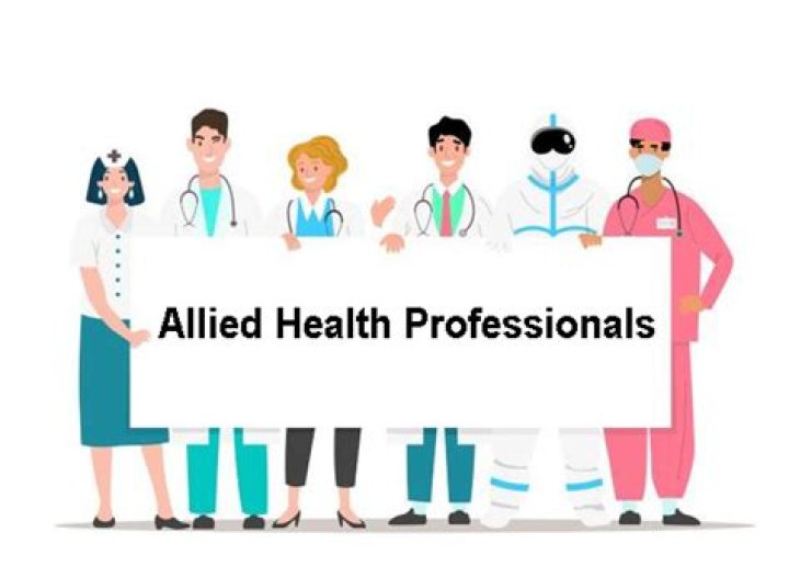 Who are allied health professions?