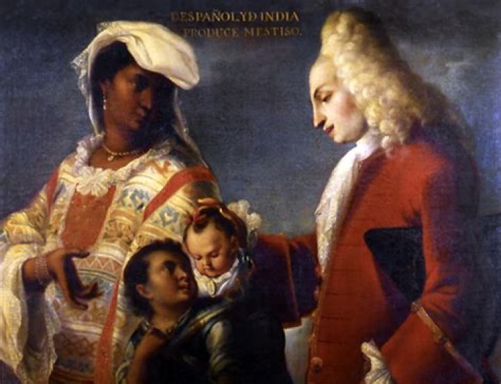Who are the spaniards descended from?