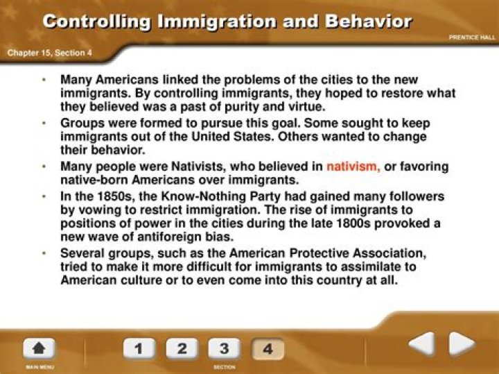 Who believed in nativism?
