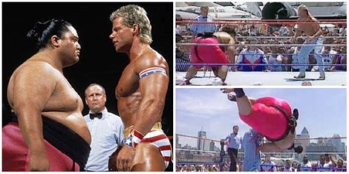 Who body slammed yokozuna?