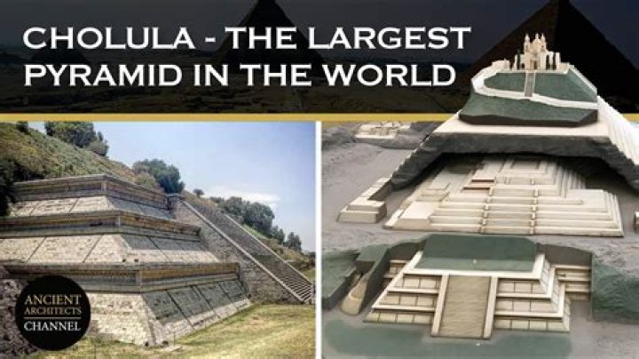Who built cholula pyramid?