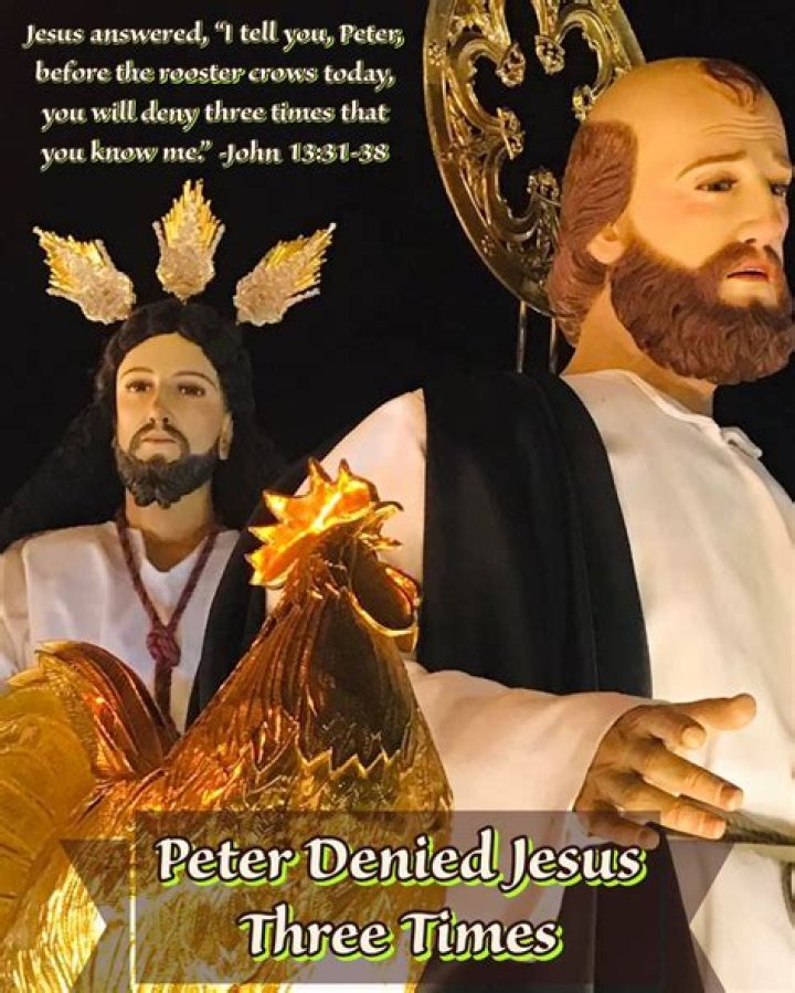 Who denied jesus first?
